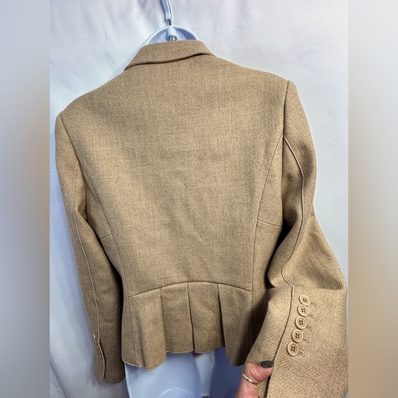 BCBG Tan Wool Blazer - Picture 6 of 10